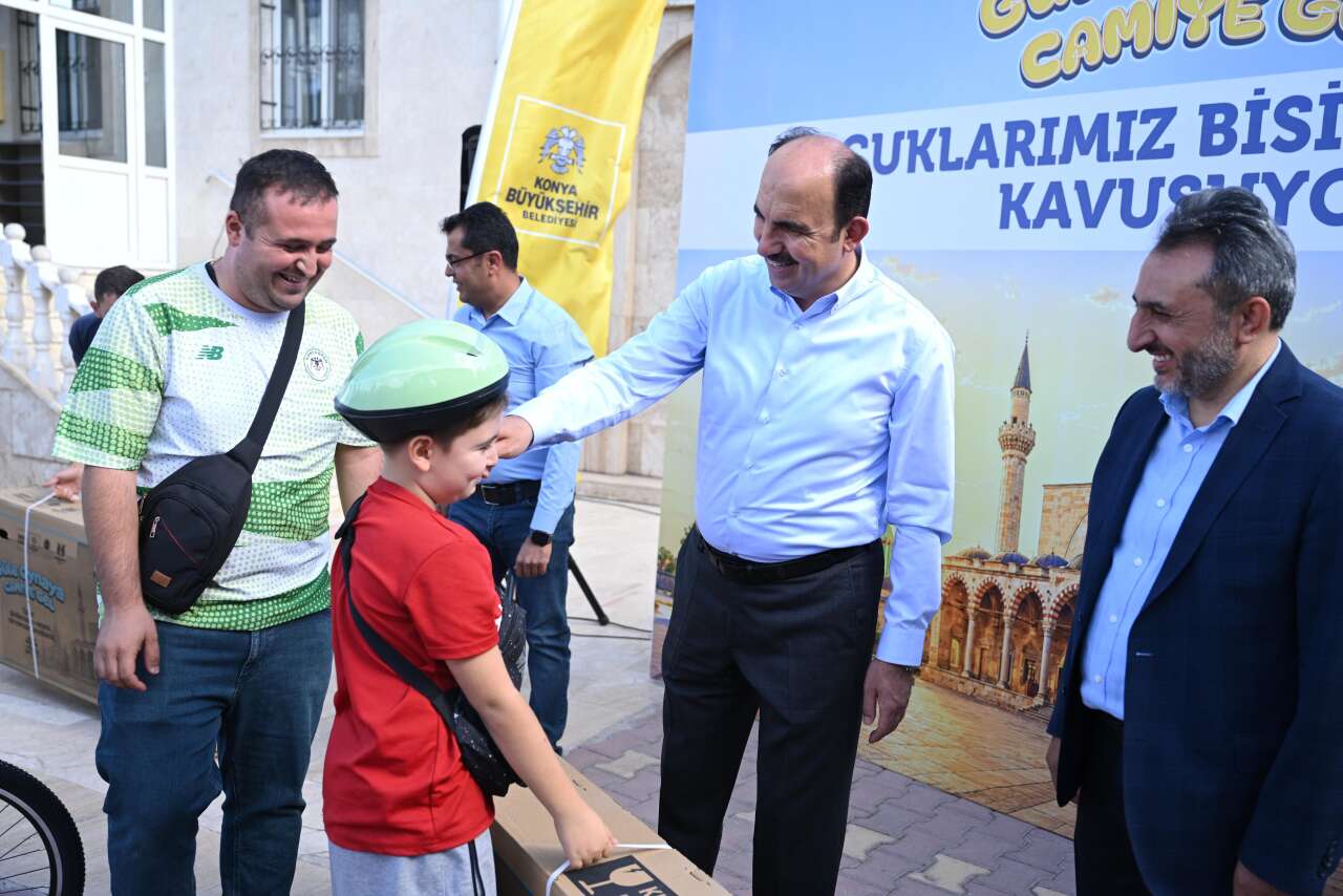 Konya’da 13 bin 91 çocuğun emeği bisikletle ödüllendirildi 7